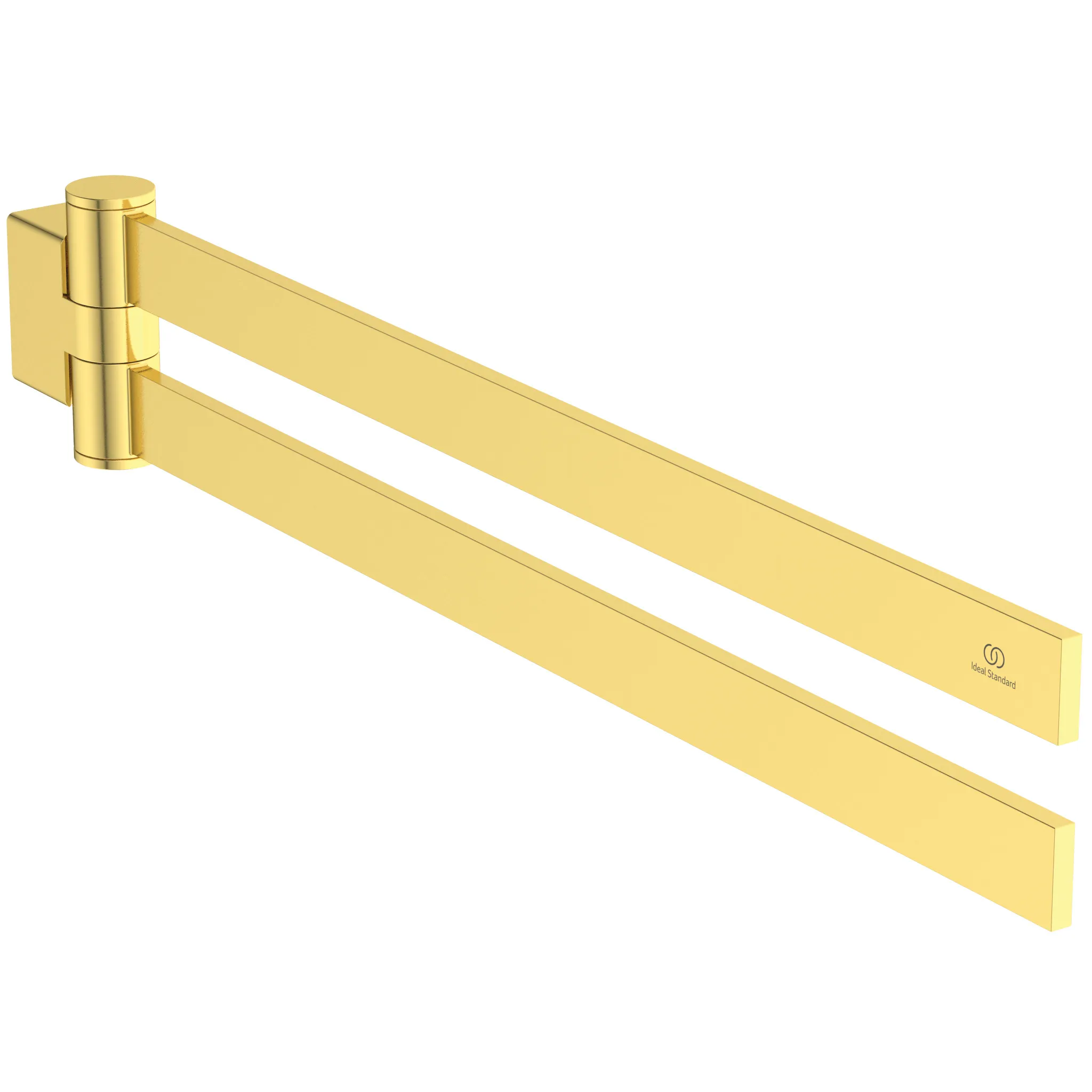 Ideal Standard Conca Cube T5395A2 doppelter Handtuchhalter Brushed Gold Ideal Standard Conca Cube T5395A2 doppelter Handtuchhalter Brushed Gold