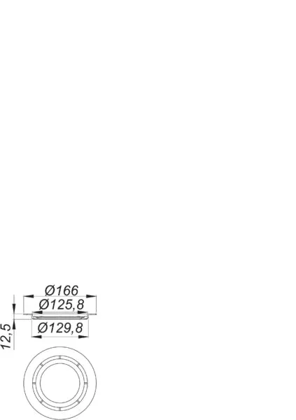 Oberteil zu Geräteventil 405 verchromt ″Schell″ Oberteil zu Geräteventil 405 verchromt ″Schell″