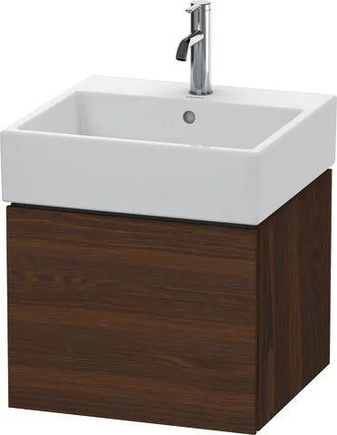 Duravit Waschtischunterschrank wandhängend „L-Cube“ 48,4 × 39,4 × 45,9 cm Nussbaum gebürstet Duravit Waschtischunterschrank wandhängend „L-Cube“ 48,4 × 39,4 × 45,9 cm Nussbaum gebürstet