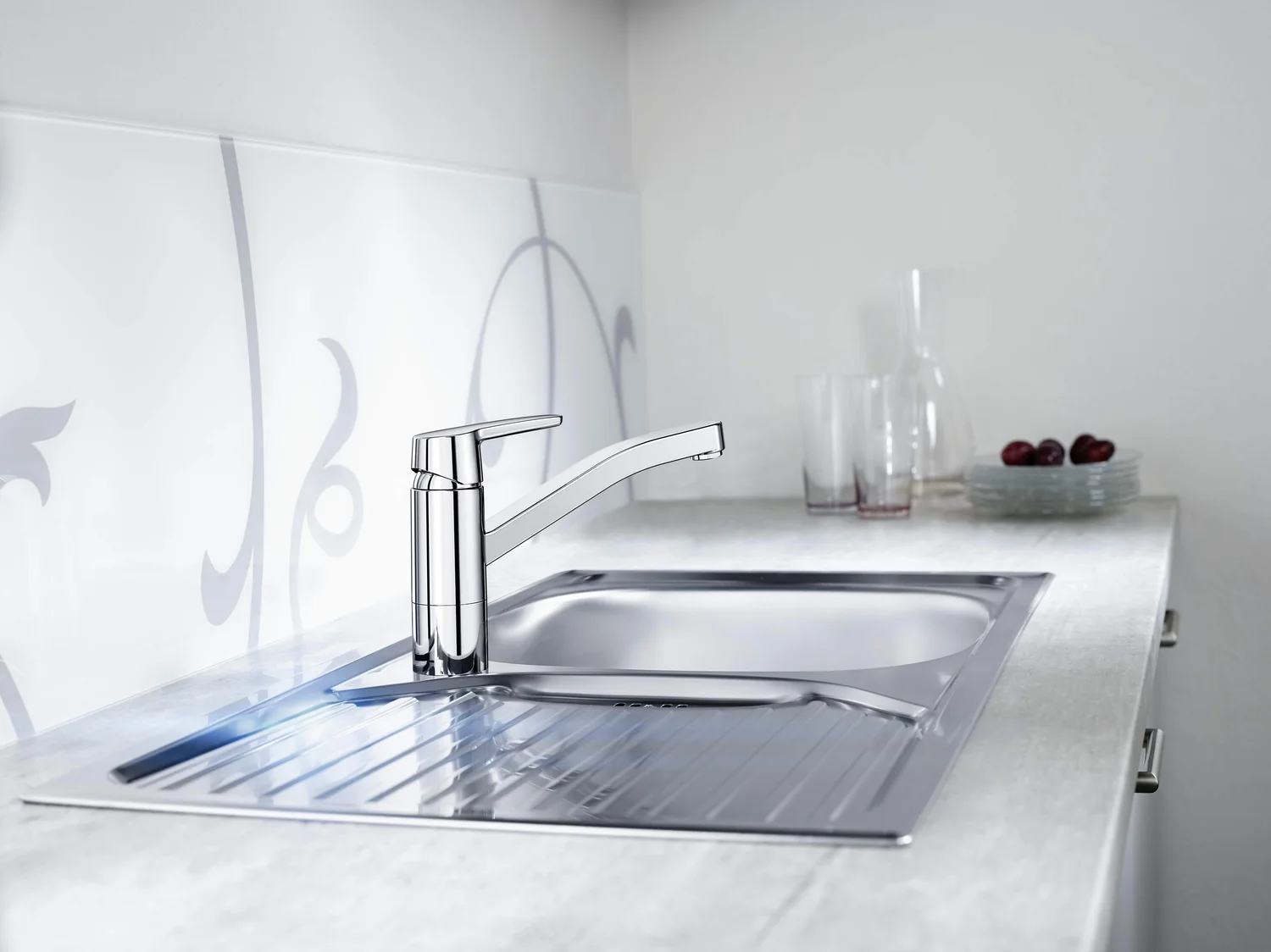 Hansa HansaPOLO Küchenarmatur Einhebelmischer mit Spülmaschinenventil HansaPOLO 5266 Ausladung 216 mm DN15 Chrom Hansa HansaPOLO Küchenarmatur Einhebelmischer mit Spülmaschinenventil HansaPOLO 5266 Ausladung 216 mm DN15 Chrom