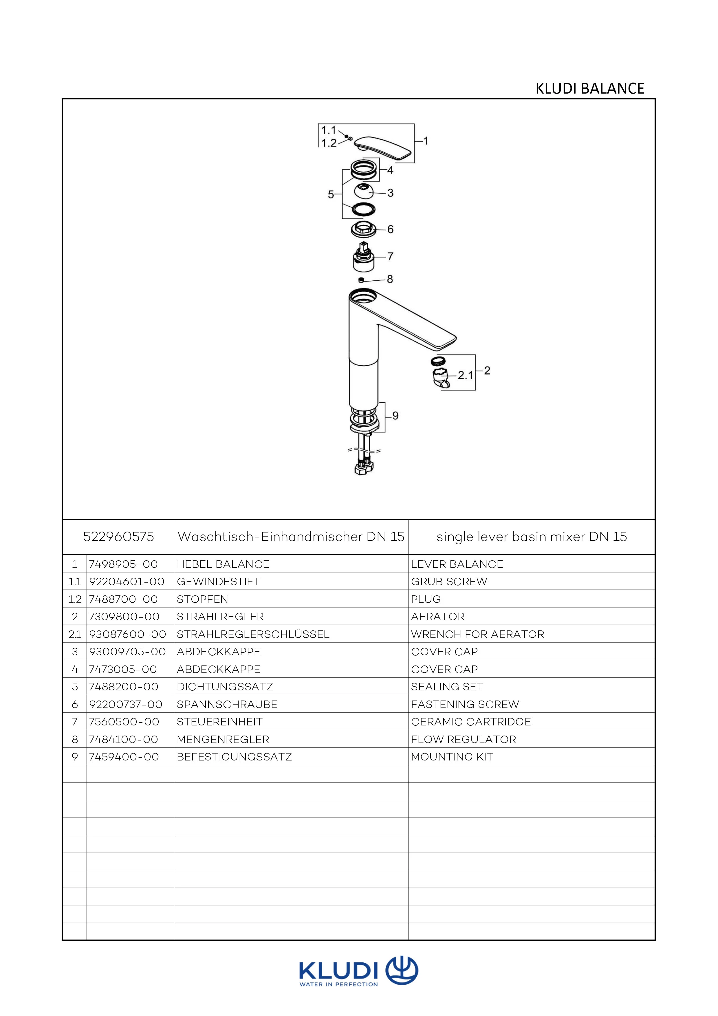 BALANCE WaschschüsselEHM Auslaufhöhe 212 mm chrom BALANCE WaschschüsselEHM Auslaufhöhe 212 mm chrom