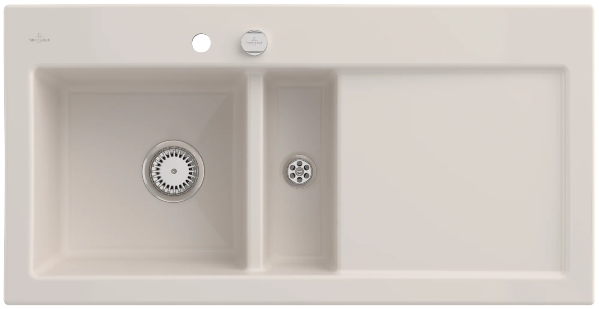 Villeroy & Boch Subway 60 Einbauspüle, 1000 x 510 mm, links Villeroy & Boch Subway 60 Einbauspüle, 1000 x 510 mm, links