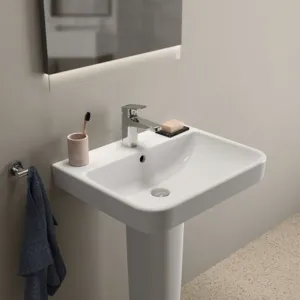Waschbecken „i.lifeB“ 60 × 48 × 18 cm, Hahnlochposition mittig