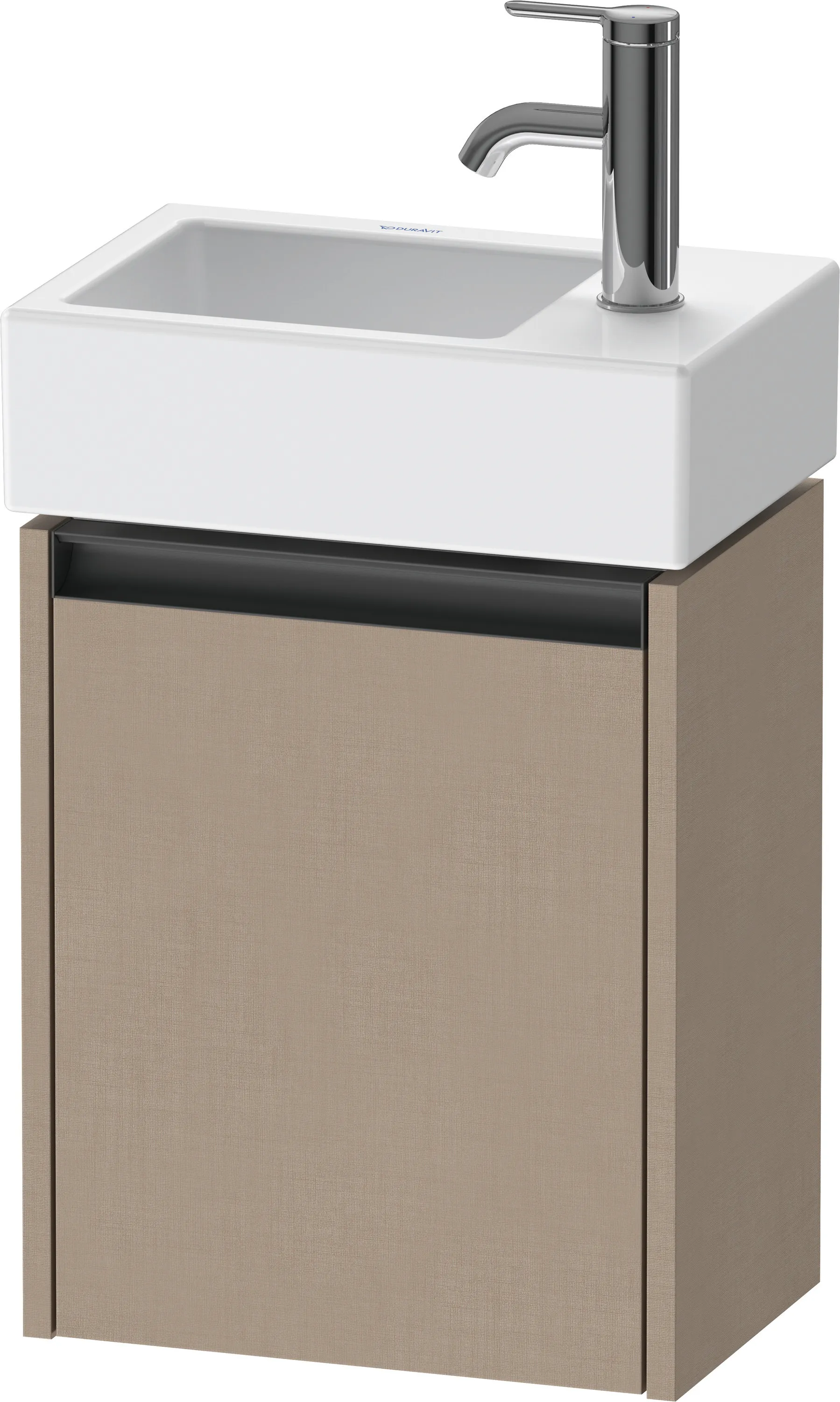 Duravit Waschtischunterschrank wandhängend „Ketho.2“ 36,4 × 44 × 23,8 cm Leinen