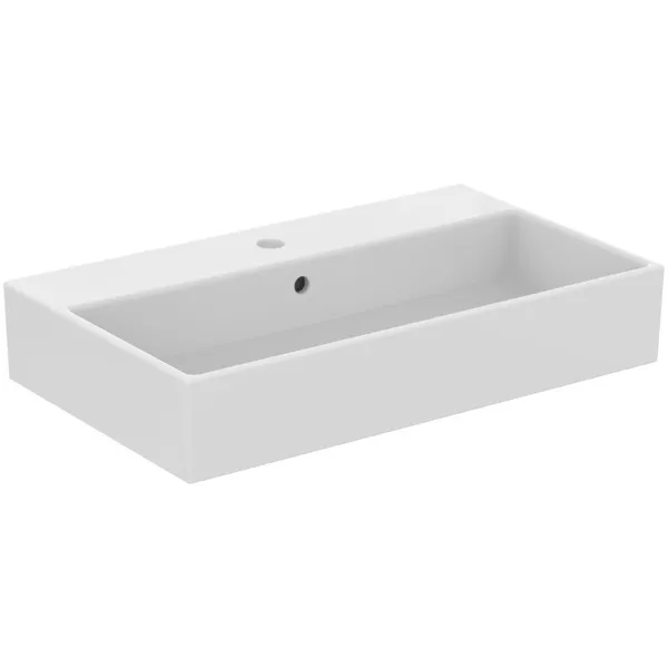 Waschbecken „Strada“ 71 × 42 × 14,5 cm, Hahnlochposition mittig Waschbecken „Strada“ 71 × 42 × 14,5 cm, Hahnlochposition mittig