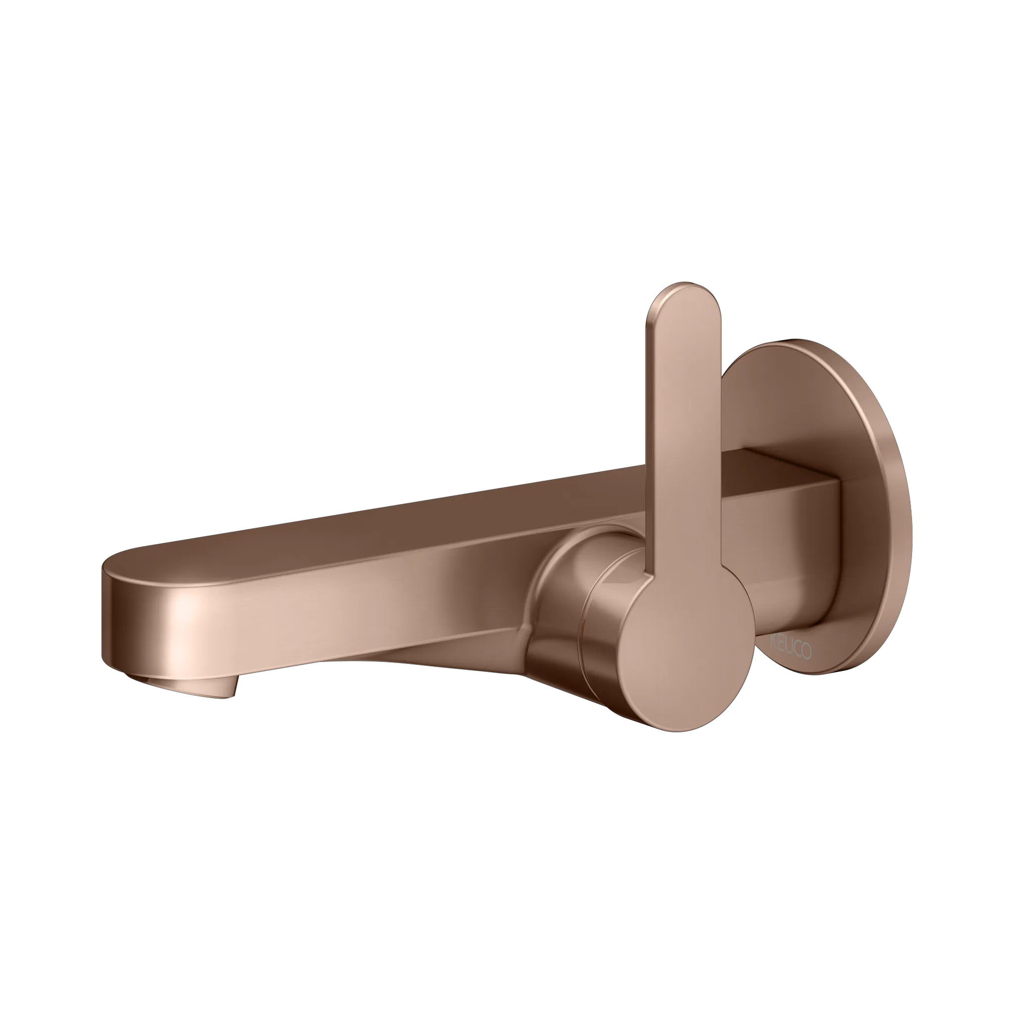 IXMO Einhebel-Waschtischmischer UP Ausladung 165 mm/IXMO Flat Rotgold gebürstet