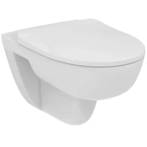 WC-Paket i.life A Randlos mit Universal WC-Sitz Softclose Weiß