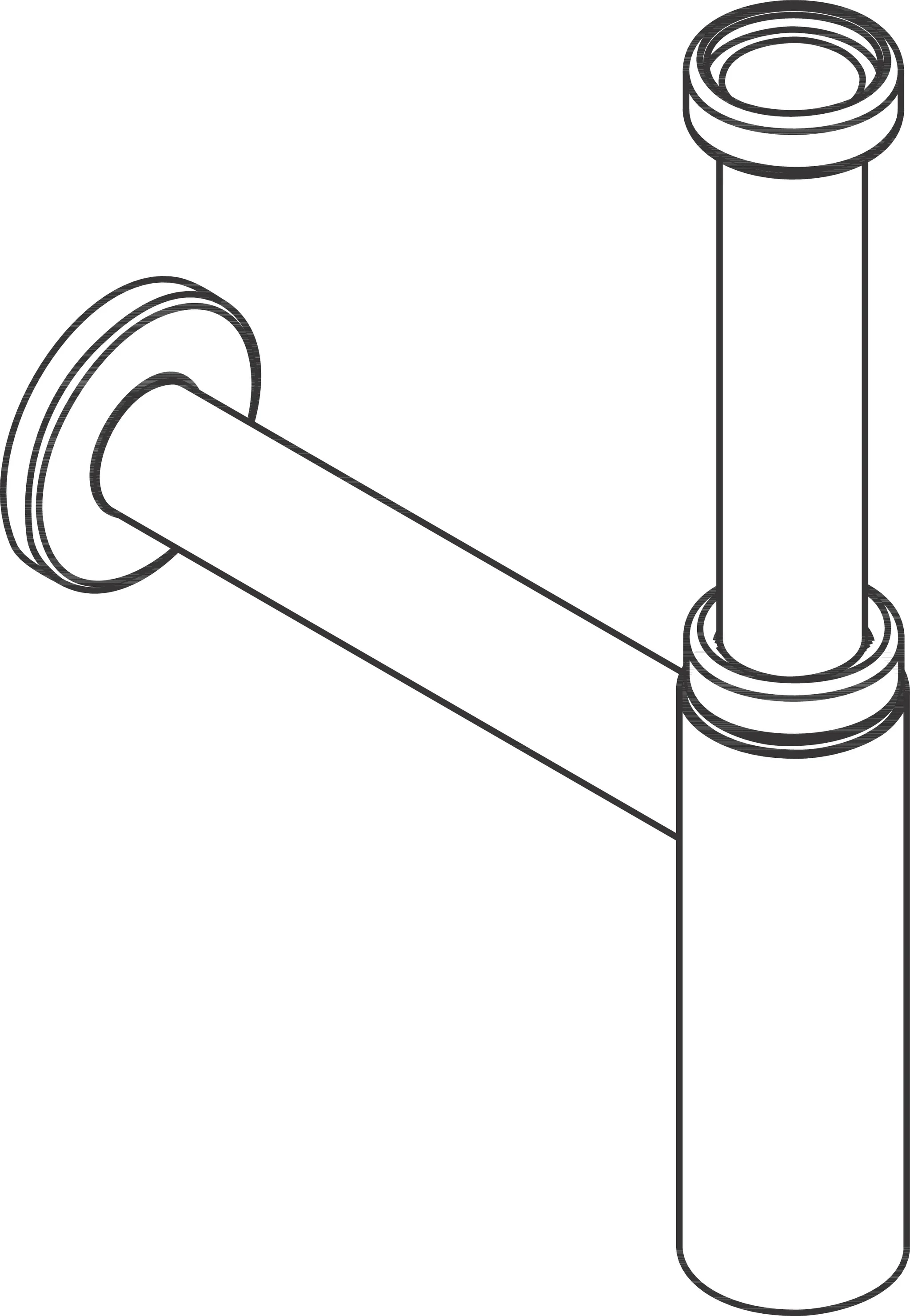 Hansgrohe Designsiphon Flowstar S Chrom – Geruchverschluss, verstellbarer Einbau, Wandabstand 330 mm, Anschlussmaße G 11/4 und DN32 Hansgrohe Designsiphon Flowstar S Chrom – Geruchverschluss, verstellbarer Einbau, Wandabstand 330 mm, Anschlussmaße G 11/4 und DN32