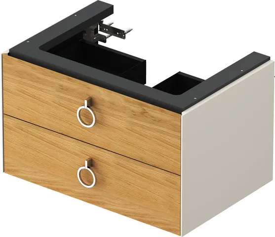 Duravit Waschtischunterschrank „White Tulip“, mit Beleuchtung