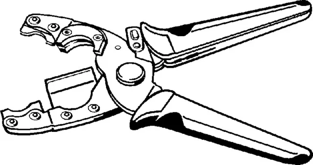 Viega „Sanfix“ Rohrschere für Kunststoffrohr 12 - 25 mm für ⌀ 12 mm Viega „Sanfix“ Rohrschere für Kunststoffrohr 12 - 25 mm für ⌀ 12 mm