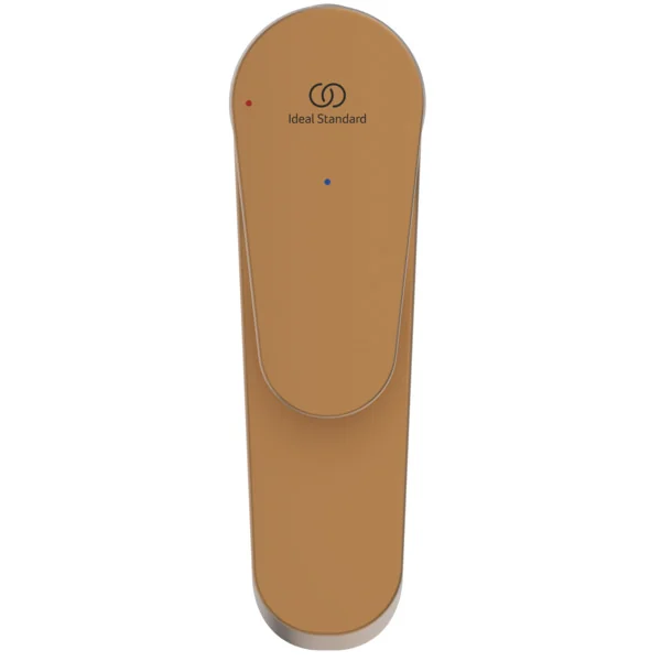Ideal Standard Alu+ Einhebel-Waschtischarmatur in Bronze, Auslaufdiameter 120 mm