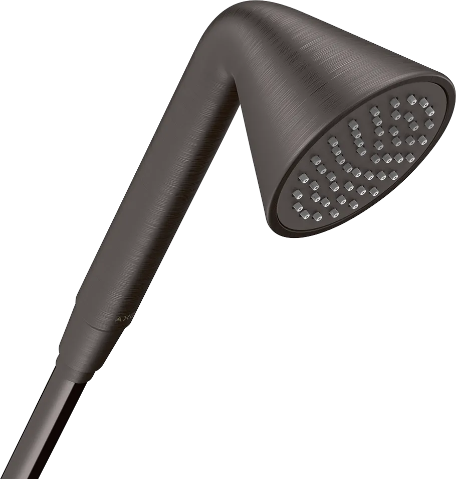 Hansgrohe AXOR Showers/Front Handbrause 85 1jet EcoSmart, Brushed Black Chrome