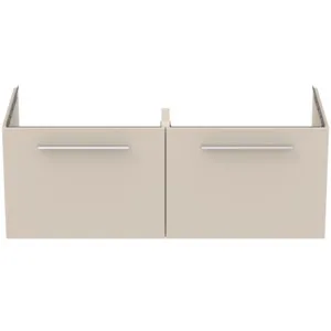 Ideal Standard Waschtischunterschrank „i.lifeB“ 120 × 44 × 50,5 cm Sandbeige matt Ideal Standard Waschtischunterschrank „i.lifeB“ 120 × 44 × 50,5 cm Sandbeige matt