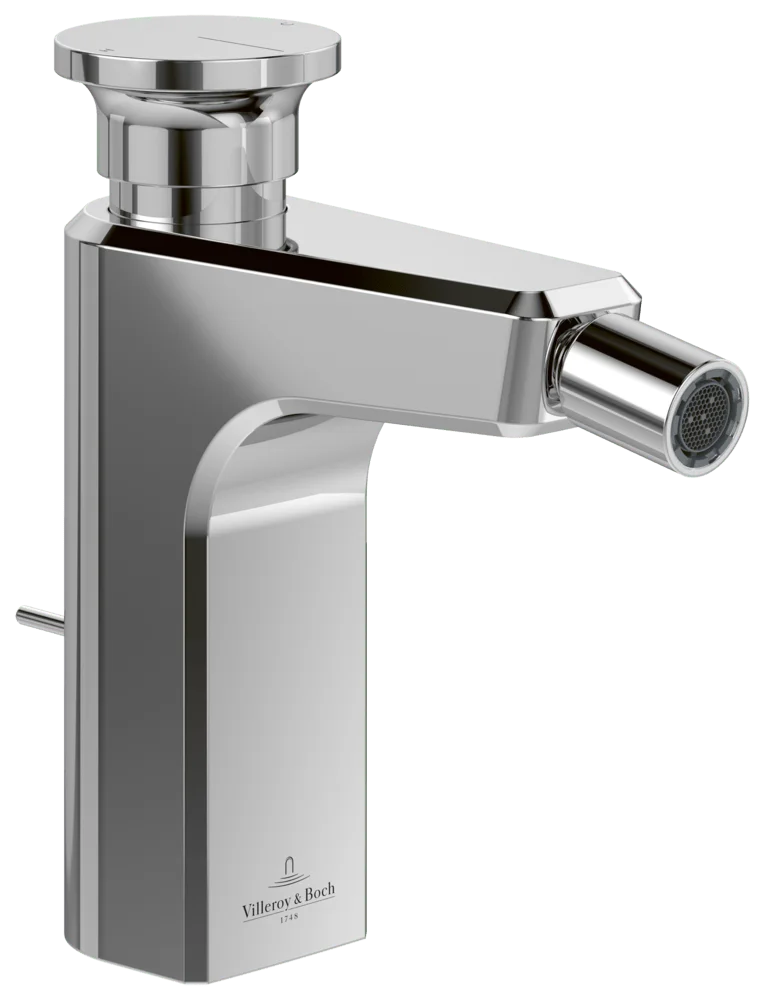 Villeroy & Boch Einhebel-Bidetarmatur Vea, Chrom, 47.5 x 137 x 166 mm, Höhe 166 mm, Auslauflänge 123 mm Villeroy & Boch Einhebel-Bidetarmatur Vea, Chrom, 47.5 x 137 x 166 mm, Höhe 166 mm, Auslauflänge 123 mm