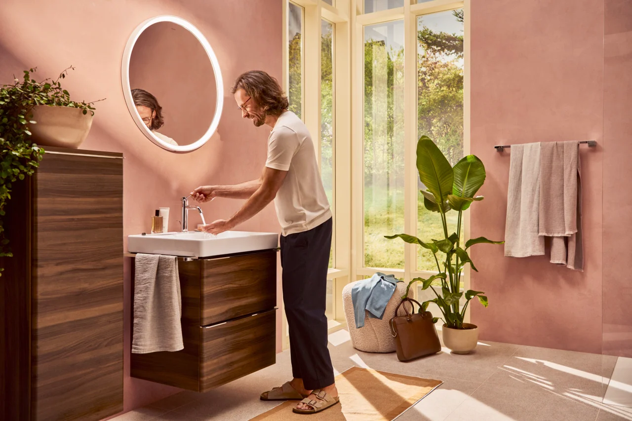 Hansgrohe Tecturis S Einhebel-Waschtischmischer 110 CoolStart EcoSmart+ mit Zugstangen-Ablaufgarnitur Chrom Hansgrohe Tecturis S Einhebel-Waschtischmischer 110 CoolStart EcoSmart+ mit Zugstangen-Ablaufgarnitur Chrom