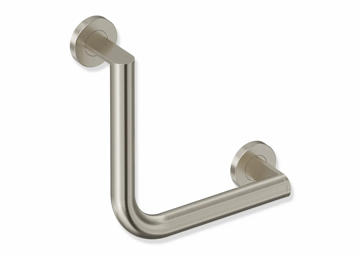 Winkelgriff des Systems 900, Edelstahl, PVD, waagerechte Länge 255 mm, senkrechte Länge 255 mm, D: 32 mm, links- und rechts montierbar, in Farbe CK (messing glänzend) Winkelgriff des Systems 900, Edelstahl, PVD, waagerechte Länge 255 mm, senkrechte Länge 255 mm, D: 32 mm, links- und rechts montierbar, in Farbe CK (messing glänzend)