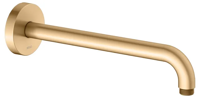 KEUCO Brausearm Wandmontage rund 300 mm Messing gebürstet KEUCO Brausearm Wandmontage rund 300 mm Messing gebürstet