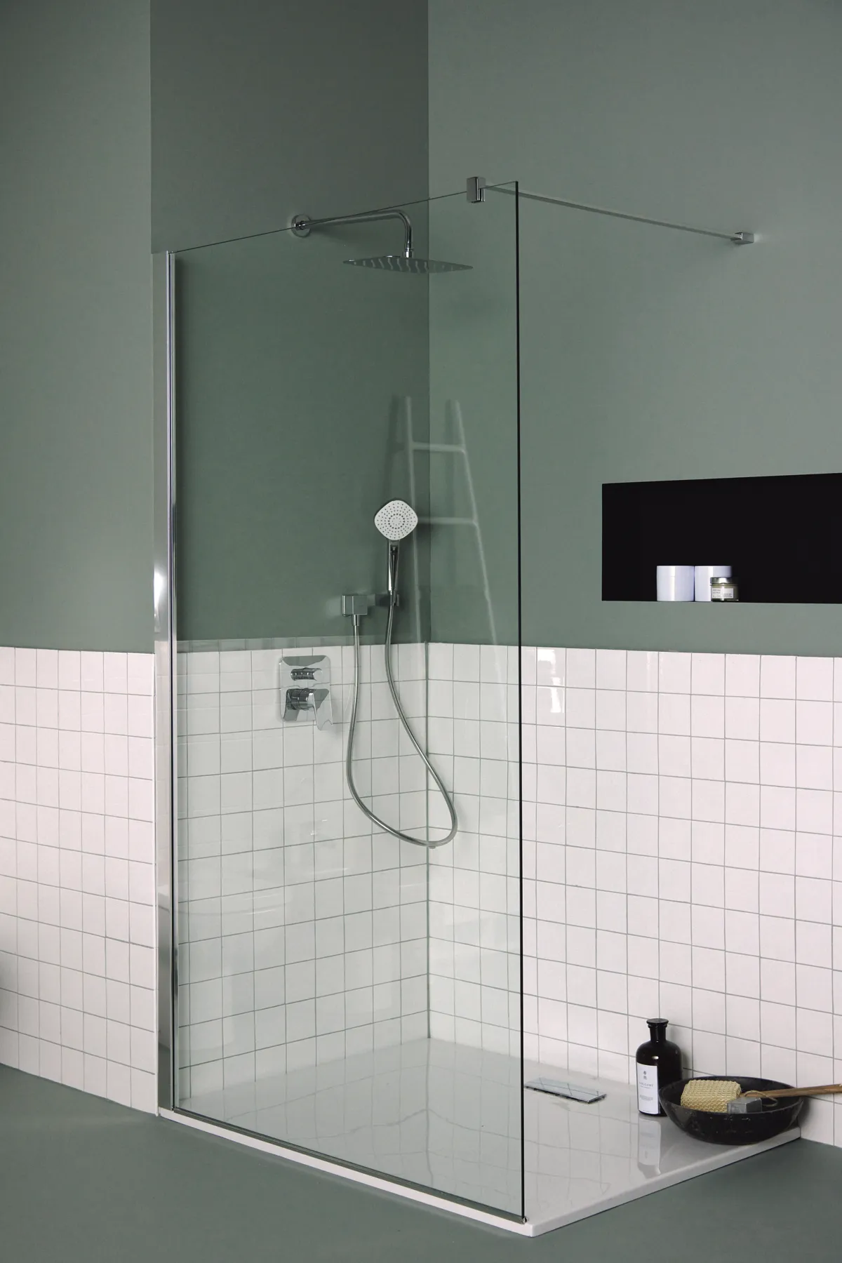 Kopfbrause Idealrain Luxe, 300x200mm, Edelstahl poliert Kopfbrause Idealrain Luxe, 300x200mm, Edelstahl poliert