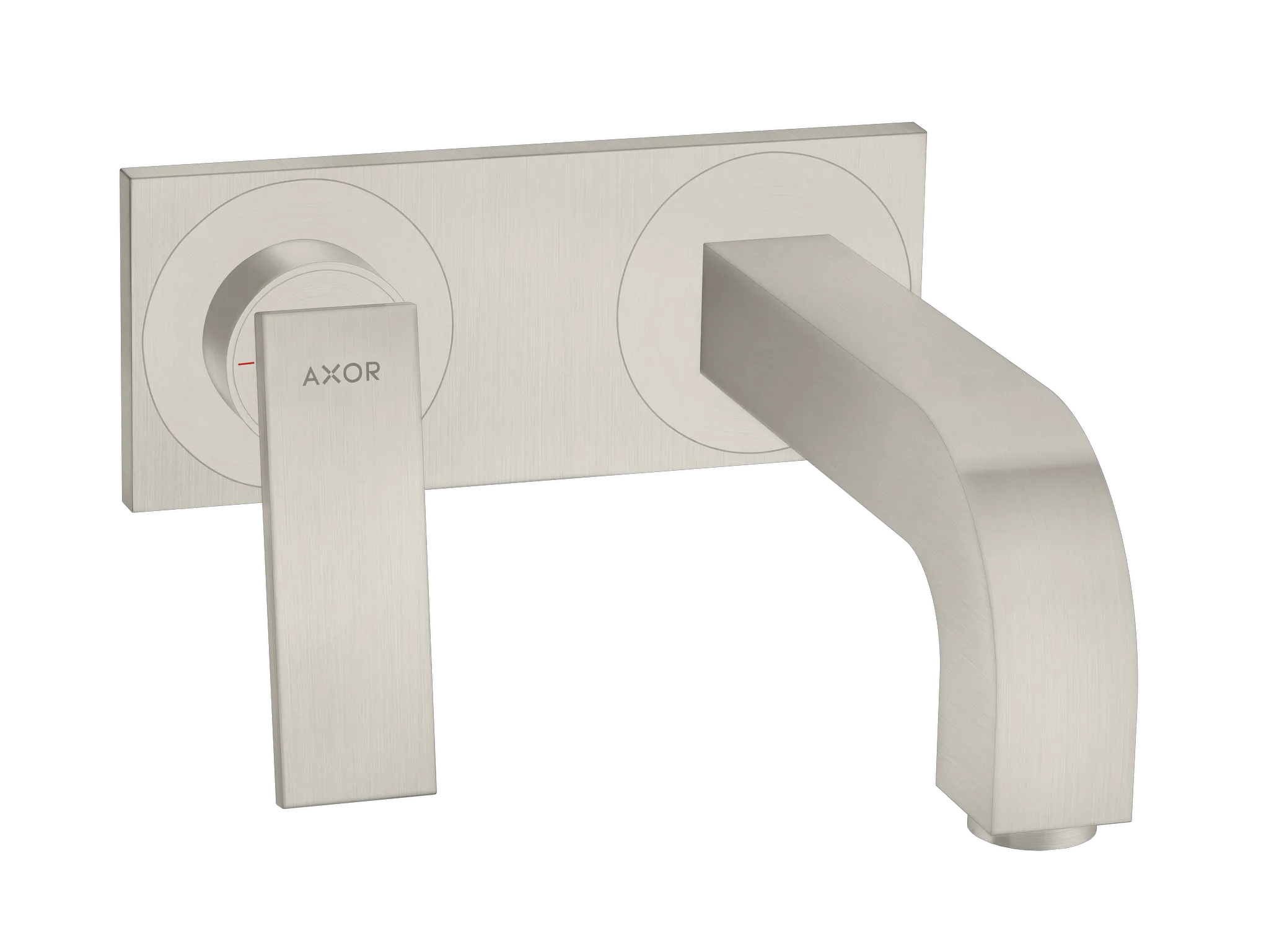 Hansgrohe AXOR Citterio Einhebel-Waschtischmischer Unterputz, Wandmontage, Edelstahl Optic Hansgrohe AXOR Citterio Einhebel-Waschtischmischer Unterputz, Wandmontage, Edelstahl Optic