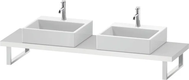 Duravit Konsole „L-Cube“ in Weiß Matt Duravit Konsole „L-Cube“ in Weiß Matt