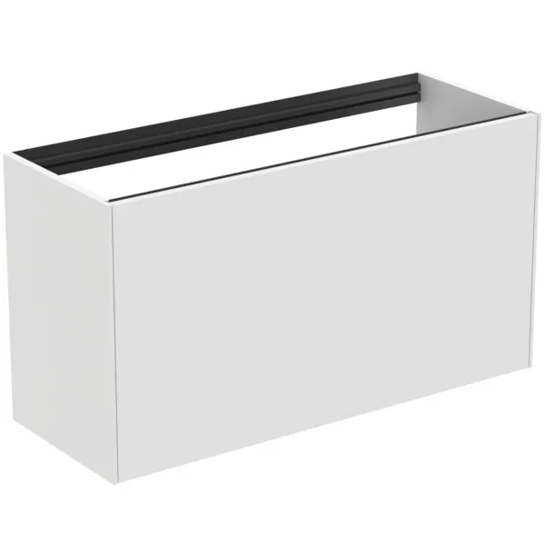 Ideal Standard Waschtischunterschrank „Conca“ 100 × 54 × 37,3 cm Weiß matt lackiert Ideal Standard Waschtischunterschrank „Conca“ 100 × 54 × 37,3 cm Weiß matt lackiert