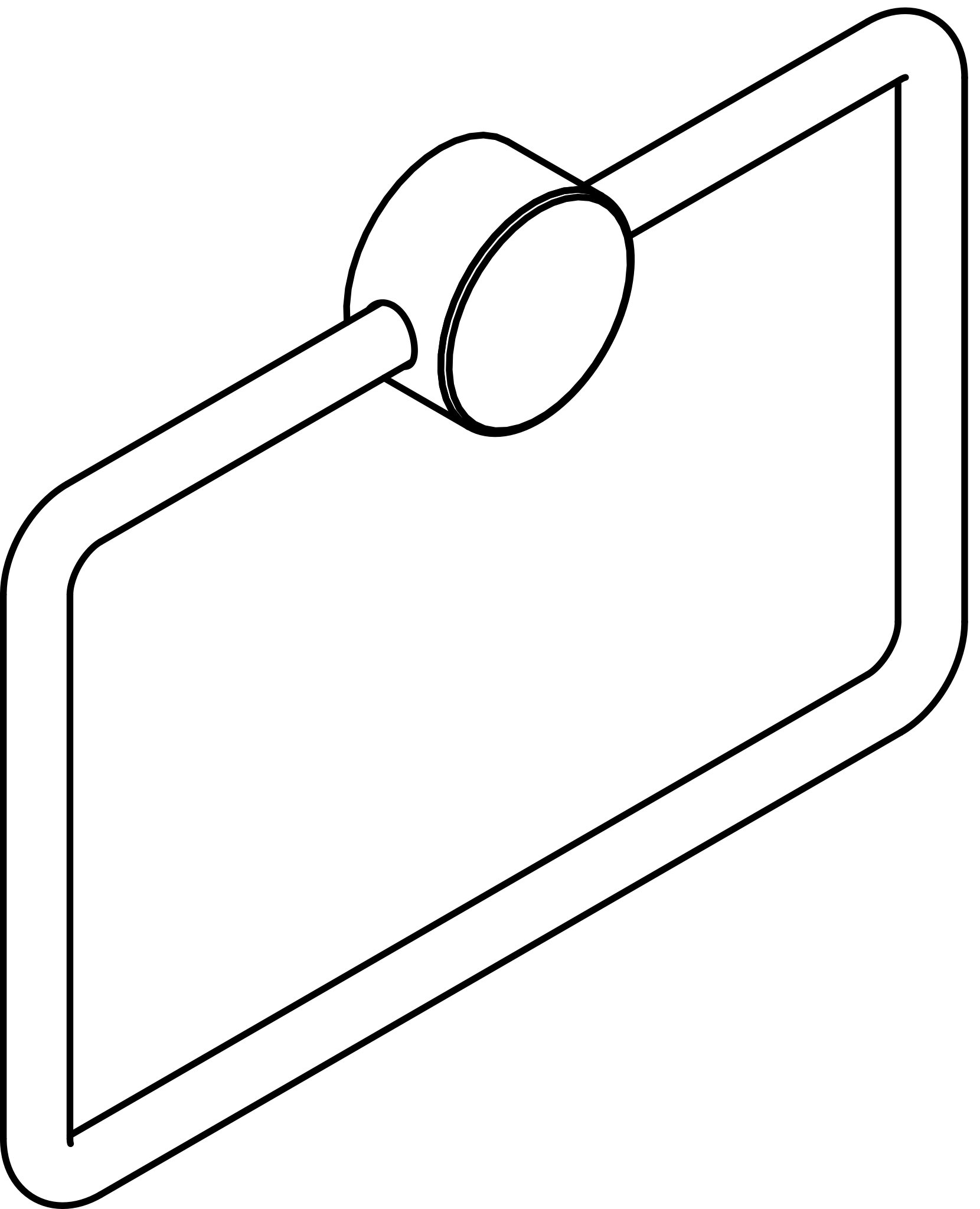 HEWI Handtuchring „System 815“ 20 cm