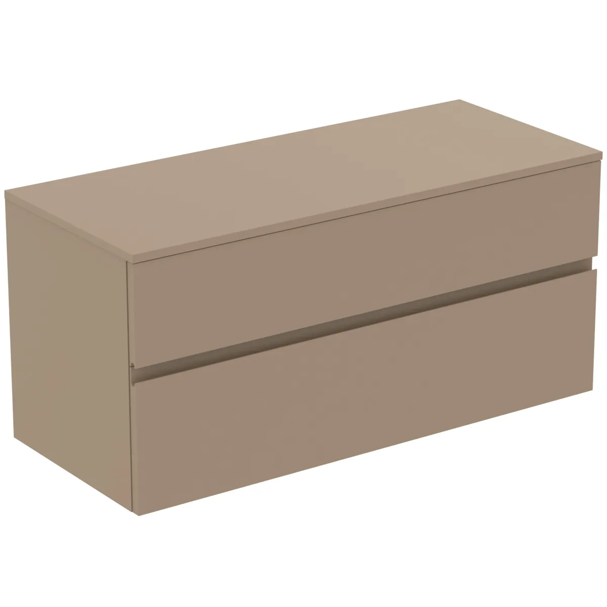 Ideal Standard Waschtischunterschrank „Finesse“ 120,2 × 55,8 × 50,5 cm Greige matt