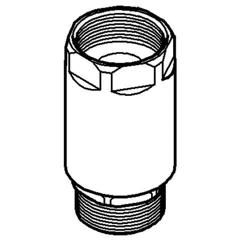 Rohrbelüfter 41231, DN 20, Sicherungseinrichtung Typ HD, zur Eigensicherung gegen Rückfließen, chrom Rohrbelüfter 41231, DN 20, Sicherungseinrichtung Typ HD, zur Eigensicherung gegen Rückfließen, chrom