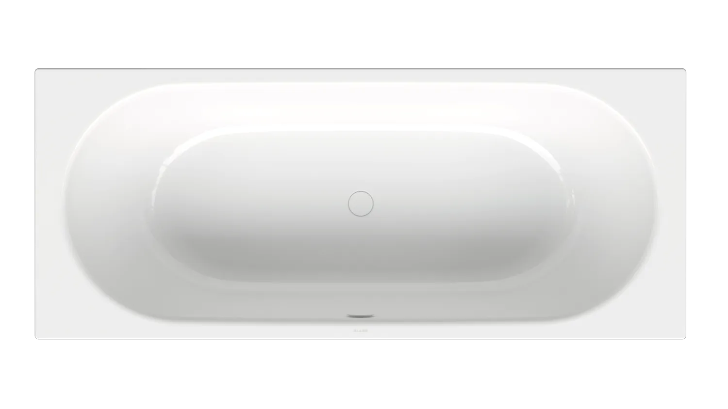 BetteStarlet Badewanne, 1800 x 750 mm, weiß, glasierter Titan-Stahl, 2-Sitzer, Einbau, Rechteck