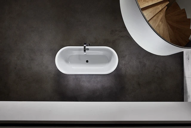 Bette oval Badewanne „BetteLux Oval Silhouette“ 170 × 75 cm in Weiß, /