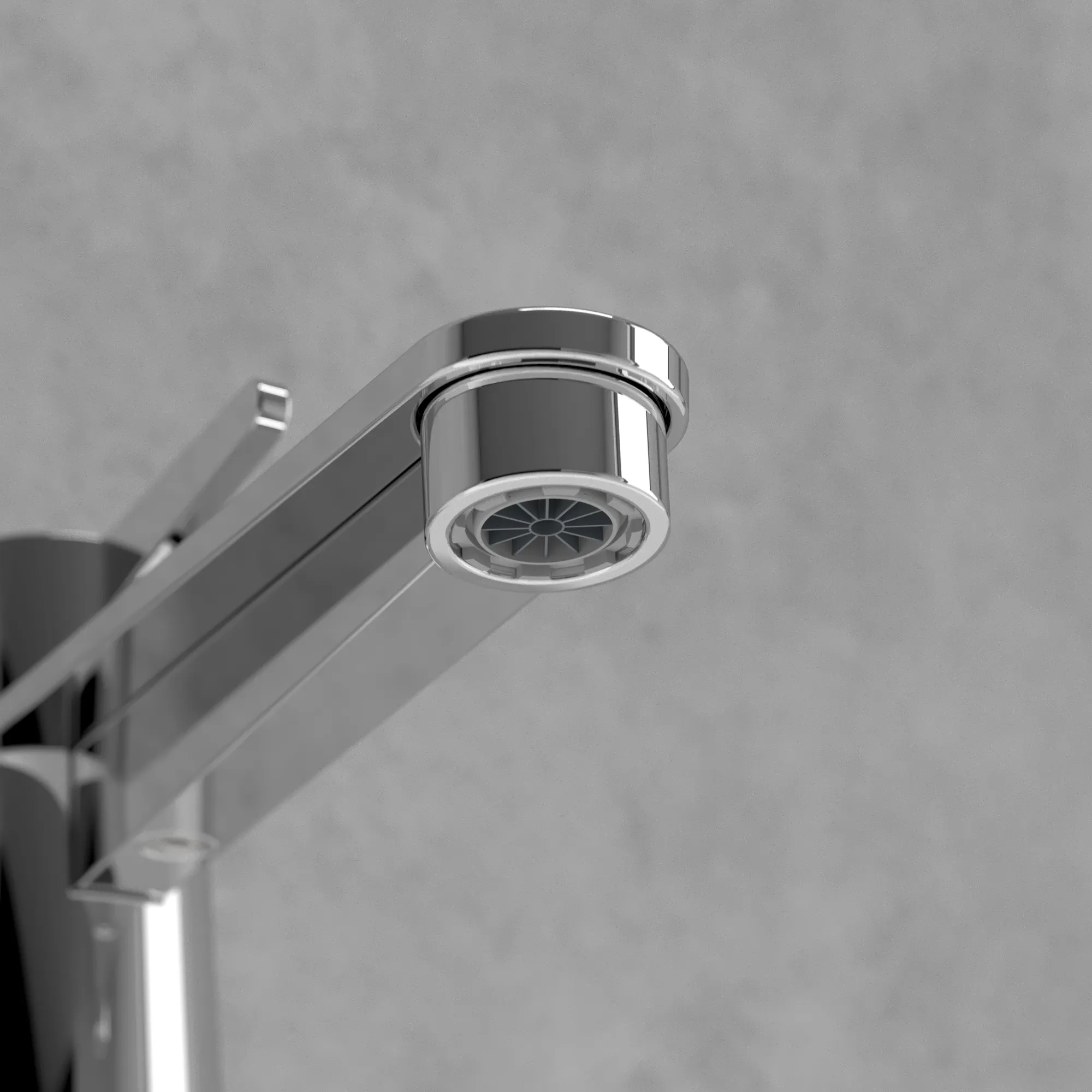 Einhand-Waschtischarmatur „Conum“ 16,5 cm Ausladung 129 mm in Chrom Einhand-Waschtischarmatur „Conum“ 16,5 cm Ausladung 129 mm in Chrom