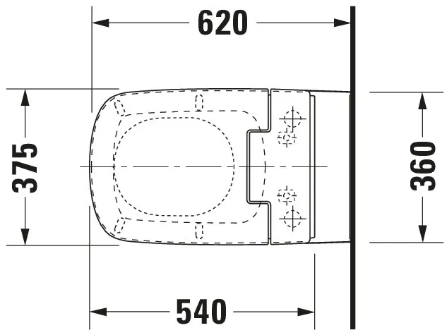 Duravit WC-Sitz mit Unterdusche (elektrisch) „SensoWash® Slim“