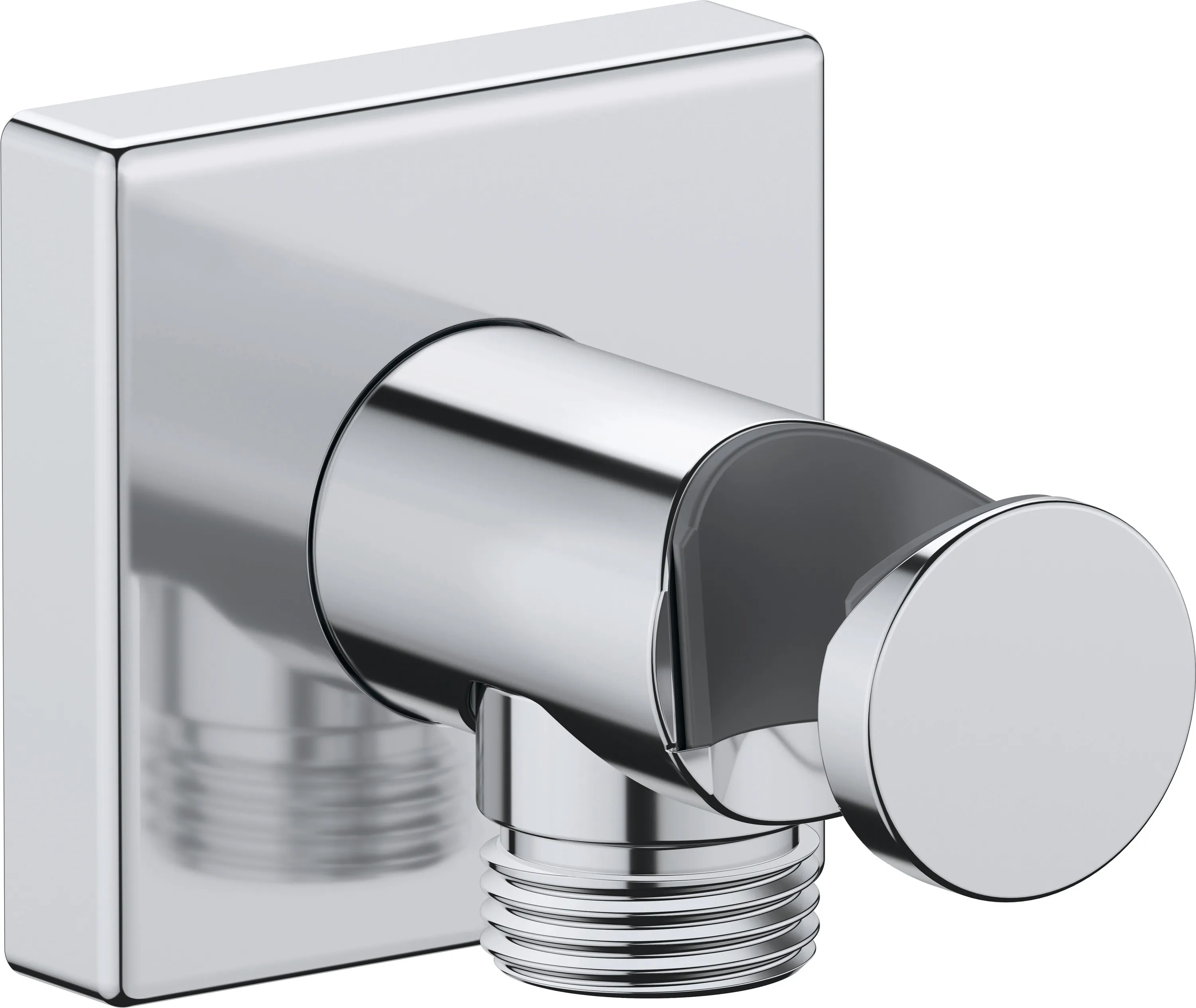 Brausegarnitur Brausen und Zubehör Wandanschlussbogen „ZubehörArmaturen“ in Chrom