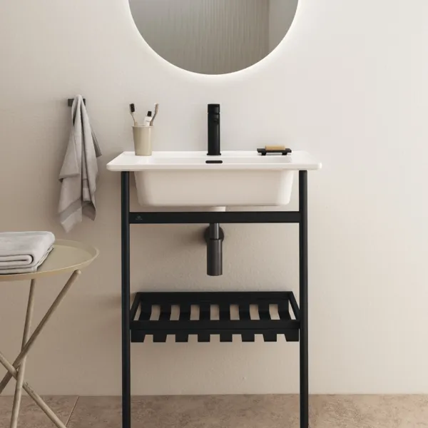 Waschbecken „StradaII“ 64 × 46 × 18 cm, Hahnlochposition mittig Waschbecken „StradaII“ 64 × 46 × 18 cm, Hahnlochposition mittig