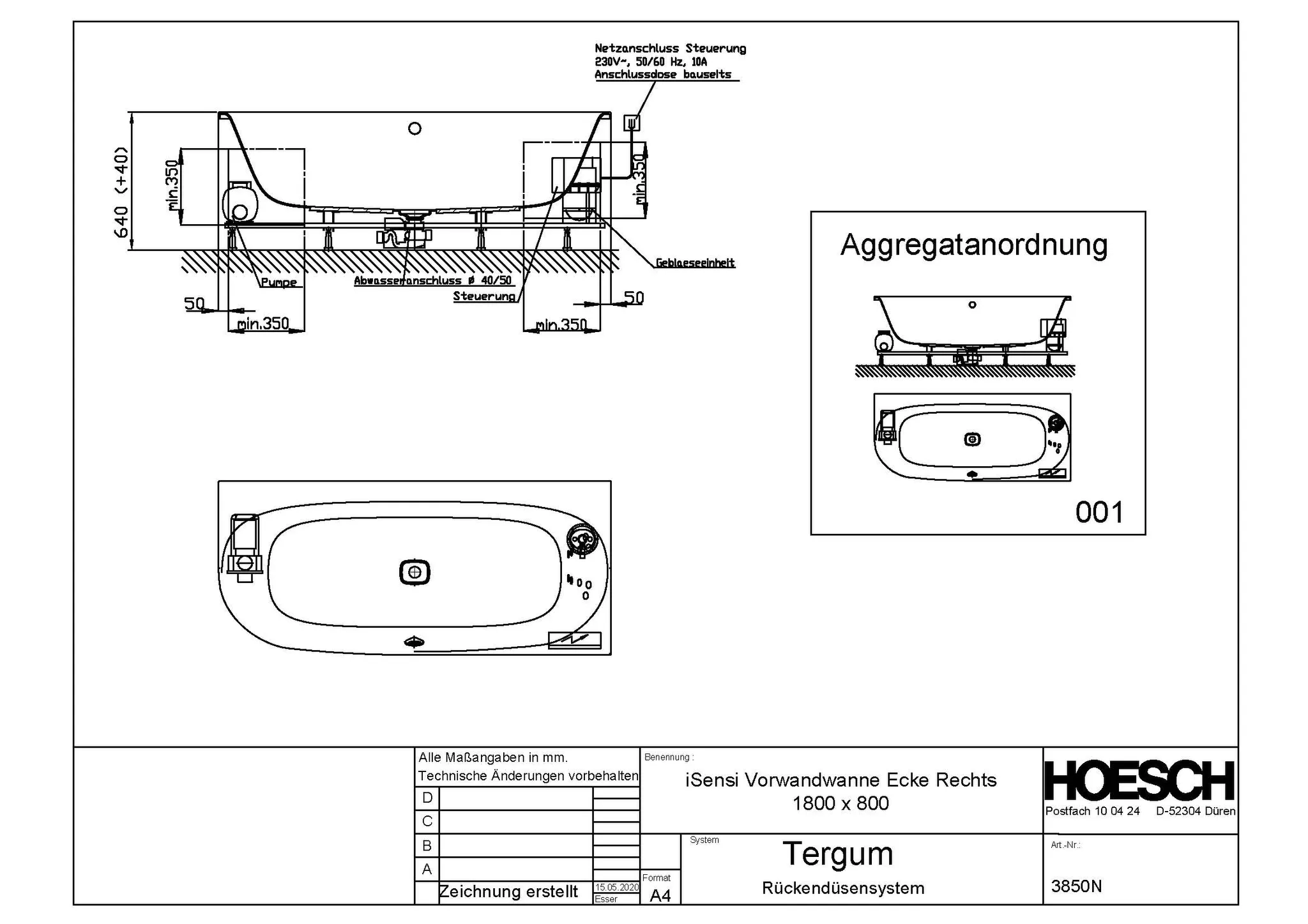 Hoesch Whirlwanne „iSensi“ mit Whirlsystem „Tergum“ eck, asymmetrisch 180 × 80 cm in Weiß Hoesch Whirlwanne „iSensi“ mit Whirlsystem „Tergum“ eck, asymmetrisch 180 × 80 cm in Weiß