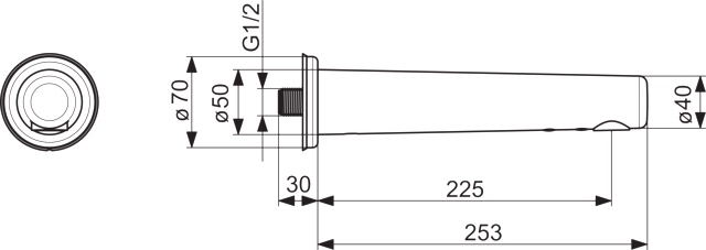 Hansa Waschtischarmatur, elektronisch „Electra“ Ausladung 225 mm in Chrom Hansa Waschtischarmatur, elektronisch „Electra“ Ausladung 225 mm in Chrom