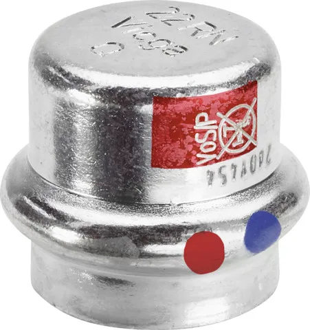 Kappe unlegiert, verzinkt „Prestabo“ 22 mm VdS-Zulassung Kappe unlegiert, verzinkt „Prestabo“ 22 mm VdS-Zulassung