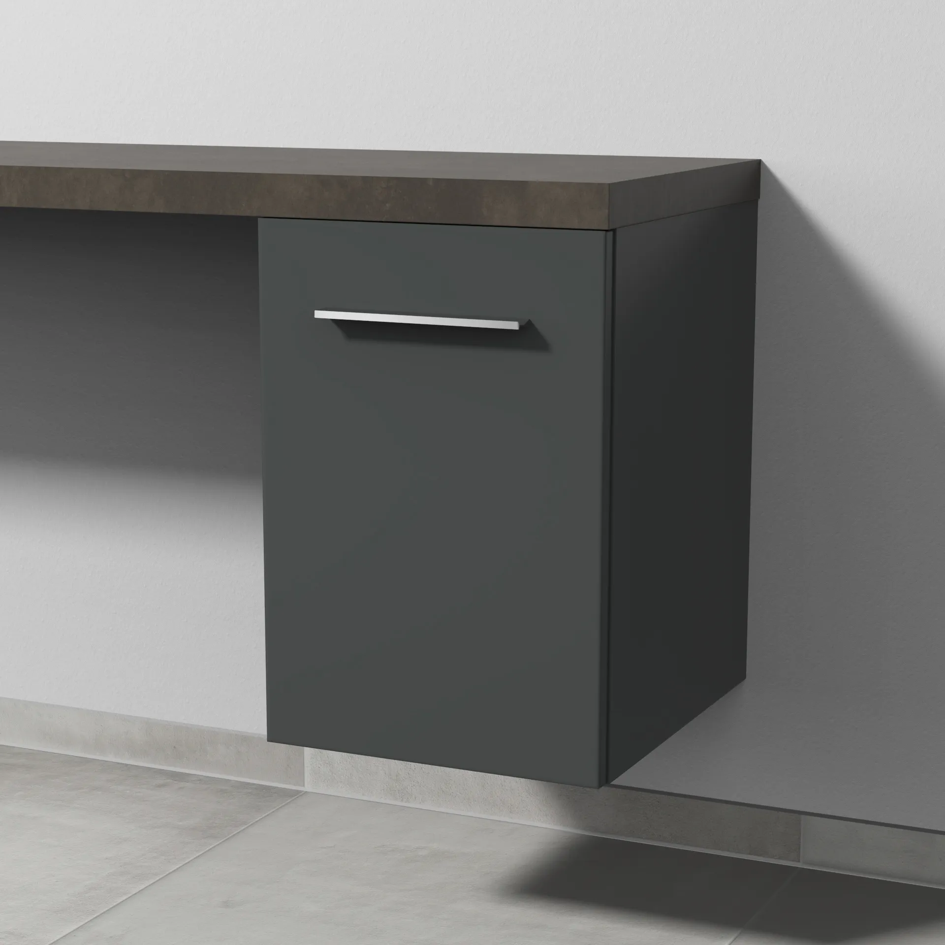 Sanipa Anbauschrank „2morrow“ 350 × 510 × 420 mm in Anthrazit (matt) Sanipa Anbauschrank „2morrow“ 350 × 510 × 420 mm in Anthrazit (matt)