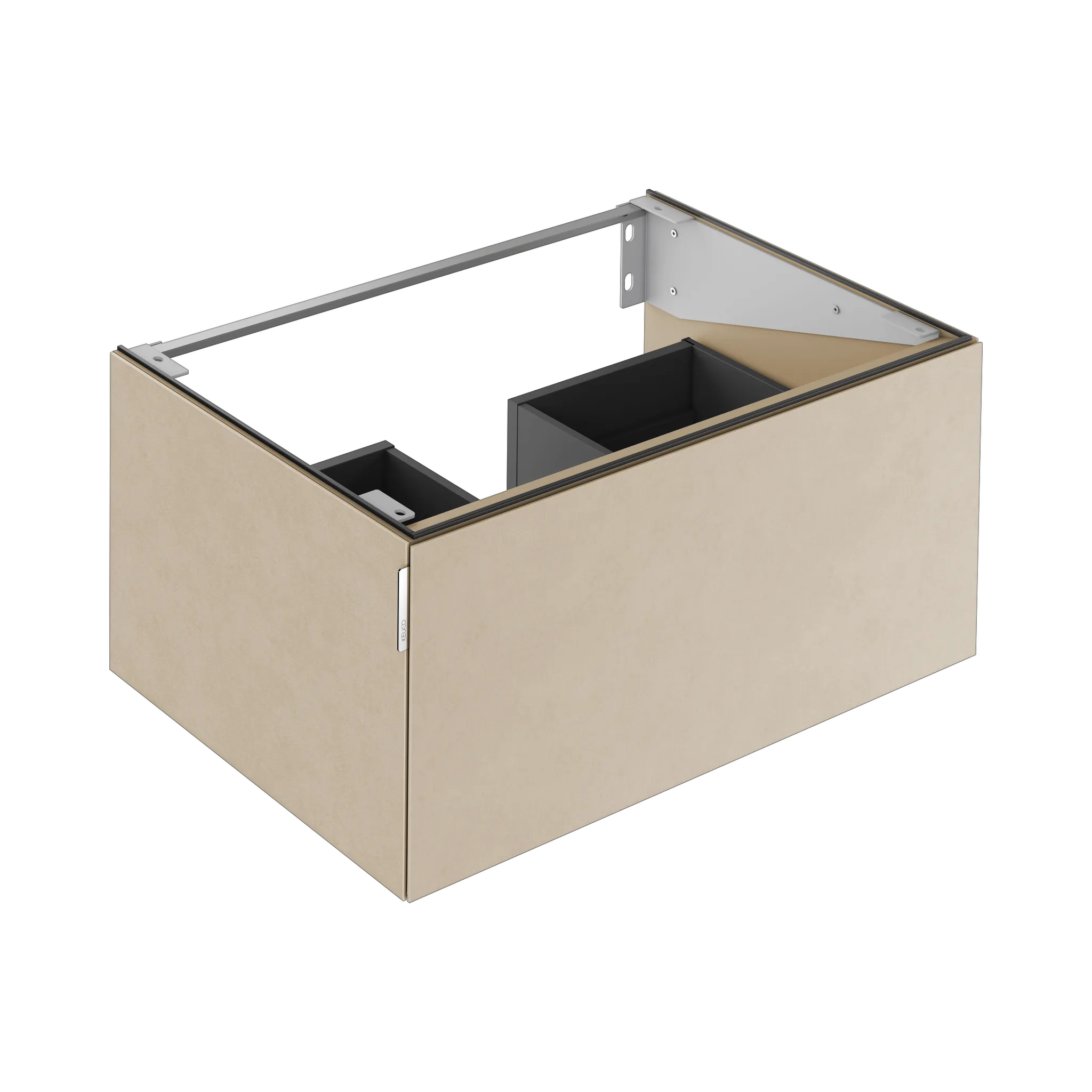 KEUCO EDITION 11 ART Waschtischunterbau mit Auszug 800x350x490 Stein Sahara
