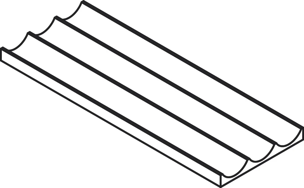 Hansgrohe IntraStoris Schubkasteninnenteilung Modul 130x340 mm, Eiche Natur, Massivholz, matt lackiert