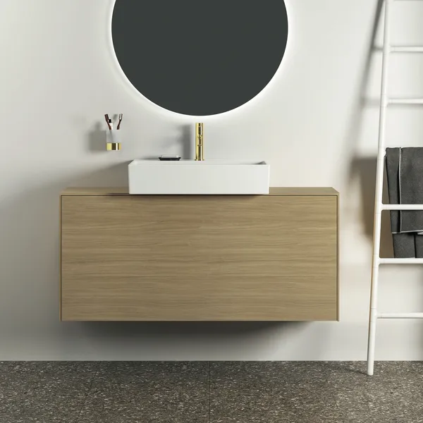 Ideal Standard ConcaAcc Zahnputzbecher rund Brushed Gold