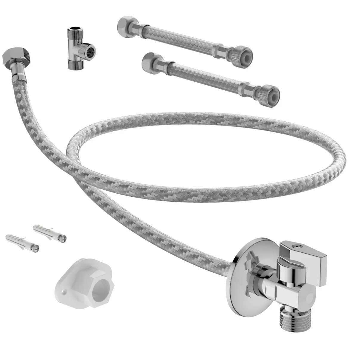 Dusch-WC-Wasseranschluss-Set ProSys für Vorwandelement Dusch-WC-Wasseranschluss-Set ProSys für Vorwandelement