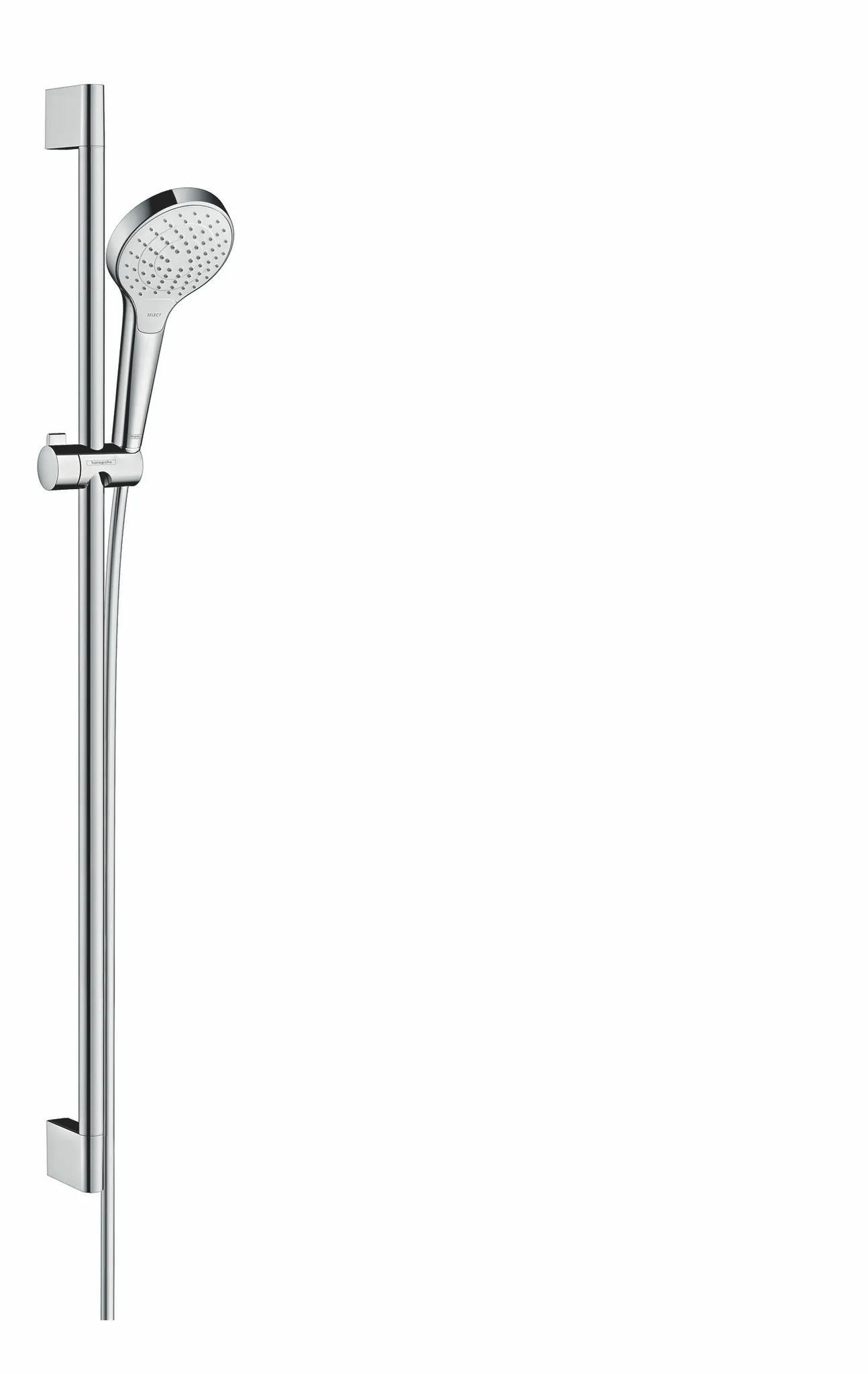 Hansgrohe Croma Select S 110 Vario EcoSmart Brauseset Weiß/Chrom Hansgrohe Croma Select S 110 Vario EcoSmart Brauseset Weiß/Chrom