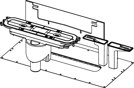 TECEdrainprofile Ablauf "senkrecht", DN 50 Auslauf, 1,2 l/s TECEdrainprofile Ablauf "senkrecht", DN 50 Auslauf, 1,2 l/s