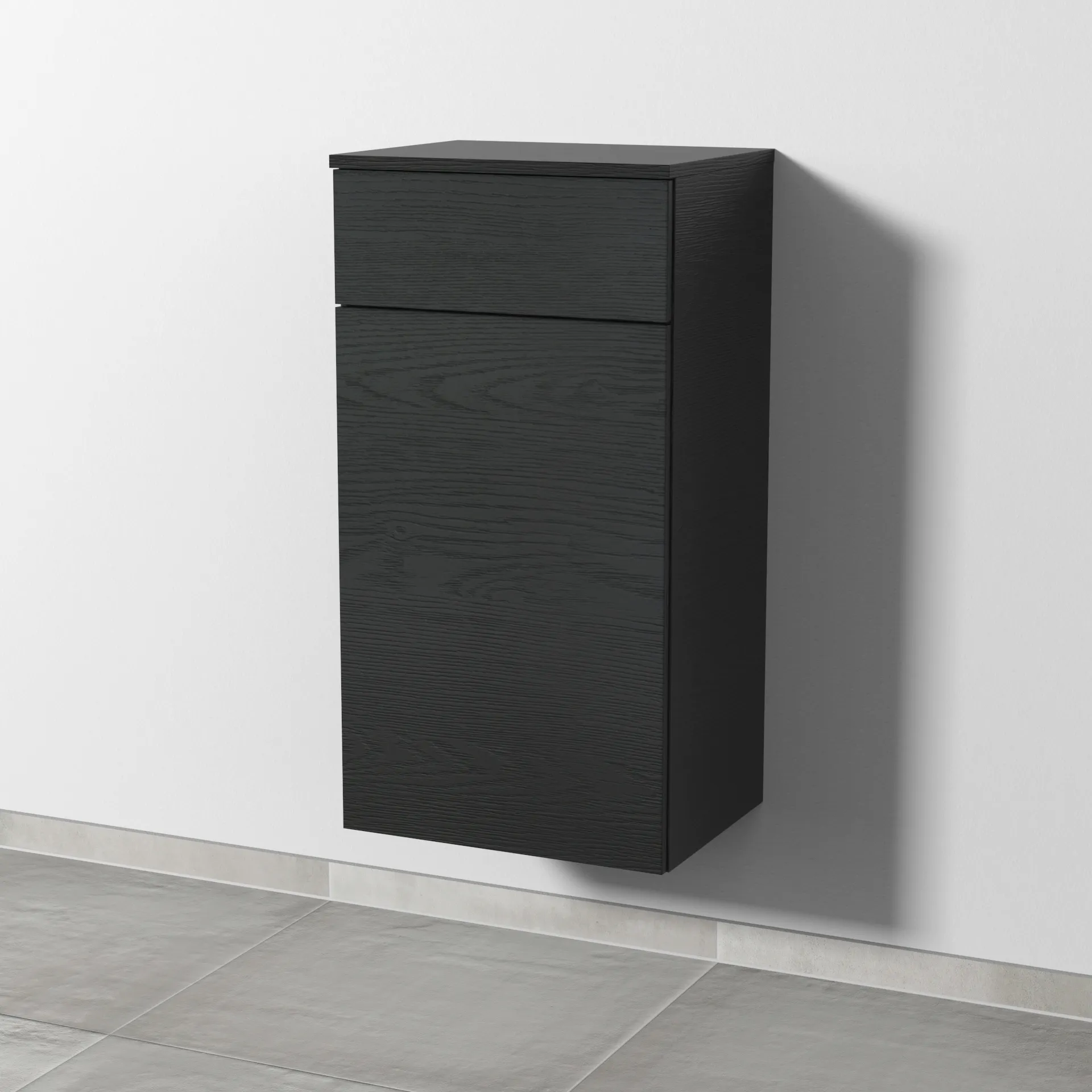 Sanipa Mittelschrank „3way“ 450 × 850 × 345 mm in Black Oak Sanipa Mittelschrank „3way“ 450 × 850 × 345 mm in Black Oak