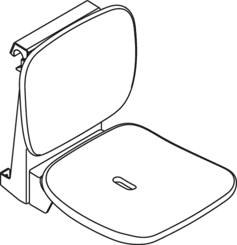 Einhängesitz „Serie 802 LifeSystem“ in Anthrazit glänzend / Anthrazit matt Einhängesitz „Serie 802 LifeSystem“ in Anthrazit glänzend / Anthrazit matt