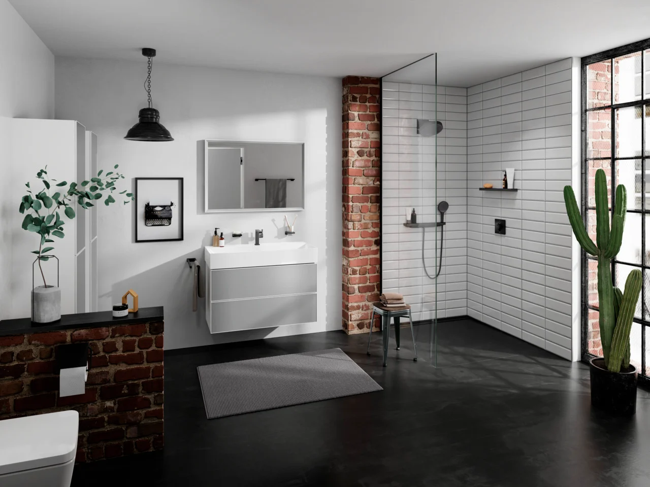 Hansgrohe Xarita E Spiegel 1000/700/50 mit LED-Beleuchtung, kapazitiver Berührungssensor, Mattweiß Hansgrohe Xarita E Spiegel 1000/700/50 mit LED-Beleuchtung, kapazitiver Berührungssensor, Mattweiß