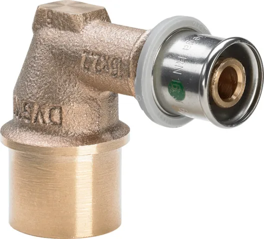 Viega „Sanfix P“ 90°- Übergangsbogen 25 mm × 3/4″ Viega „Sanfix P“ 90°- Übergangsbogen 25 mm × 3/4″