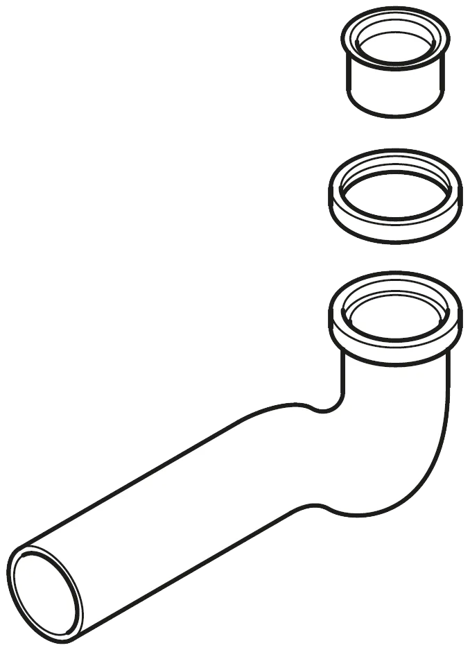 Siphon Zubehör 920872, 150 x 301 x 37,5 mm Siphon Zubehör 920872, 150 x 301 x 37,5 mm