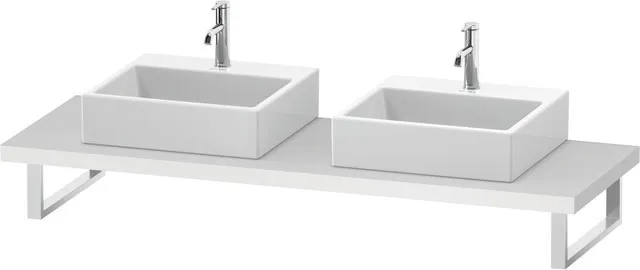 Duravit Konsole „L-Cube“ in Weiß Matt